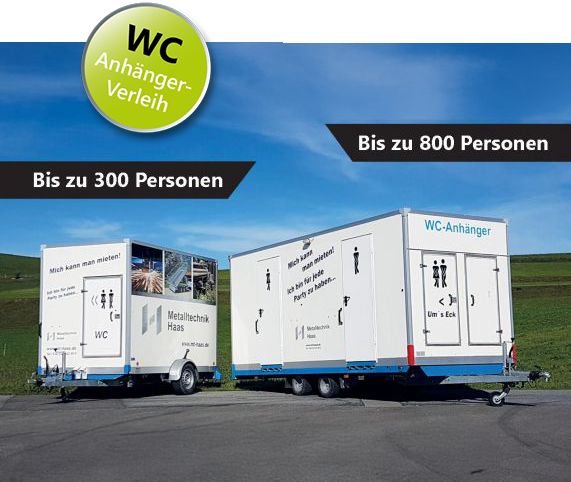 MT-Haas WC Anhänger